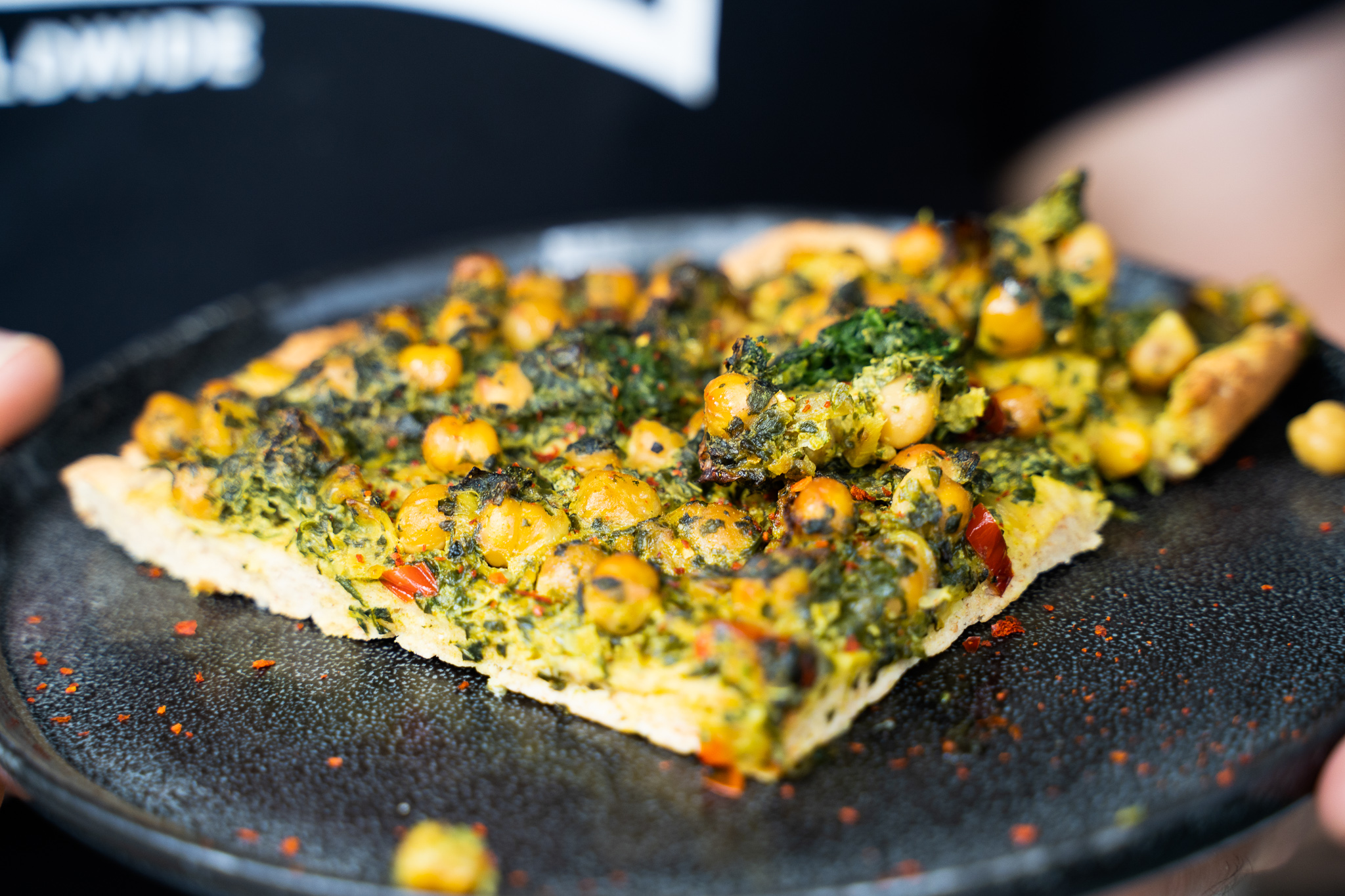 Vegane Proteinpizza