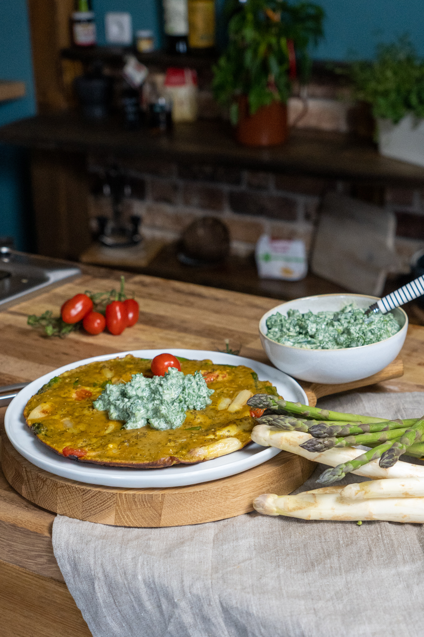 veganes Omelette