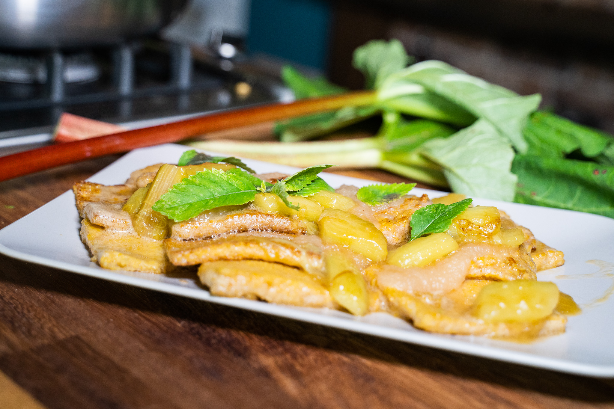 Vegane Polentaschnitten